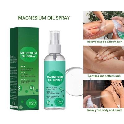 Articoli più venduti Massaggio per rilassarsi Spray all'olio di magnesio Allevia il dolore Integratore per la pelle liscia Magnesio Favorisce il sonno Calma l'umore