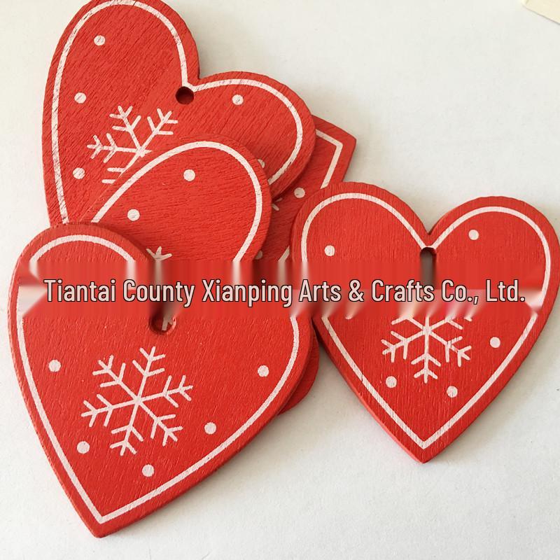 DIY Wooden Christmas Ornaments: Snowflake, Heart, and Star Pendants