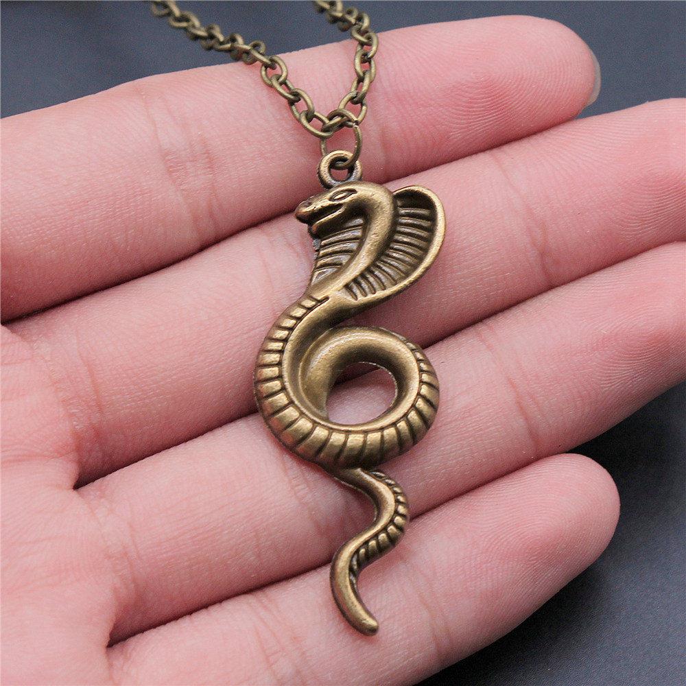 45cm Or 70cm Long Chain Necklace Dragon Snake Anime Minimalist Jewelry Components QN023