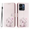 Luksusowe etui z klapką ze skóry dla Xiaomi Redmi 13C Klapka na dla Xiomi Redmi 13C 4G 5G Redmi13C Portfel Etui z kwiatami Etui 202