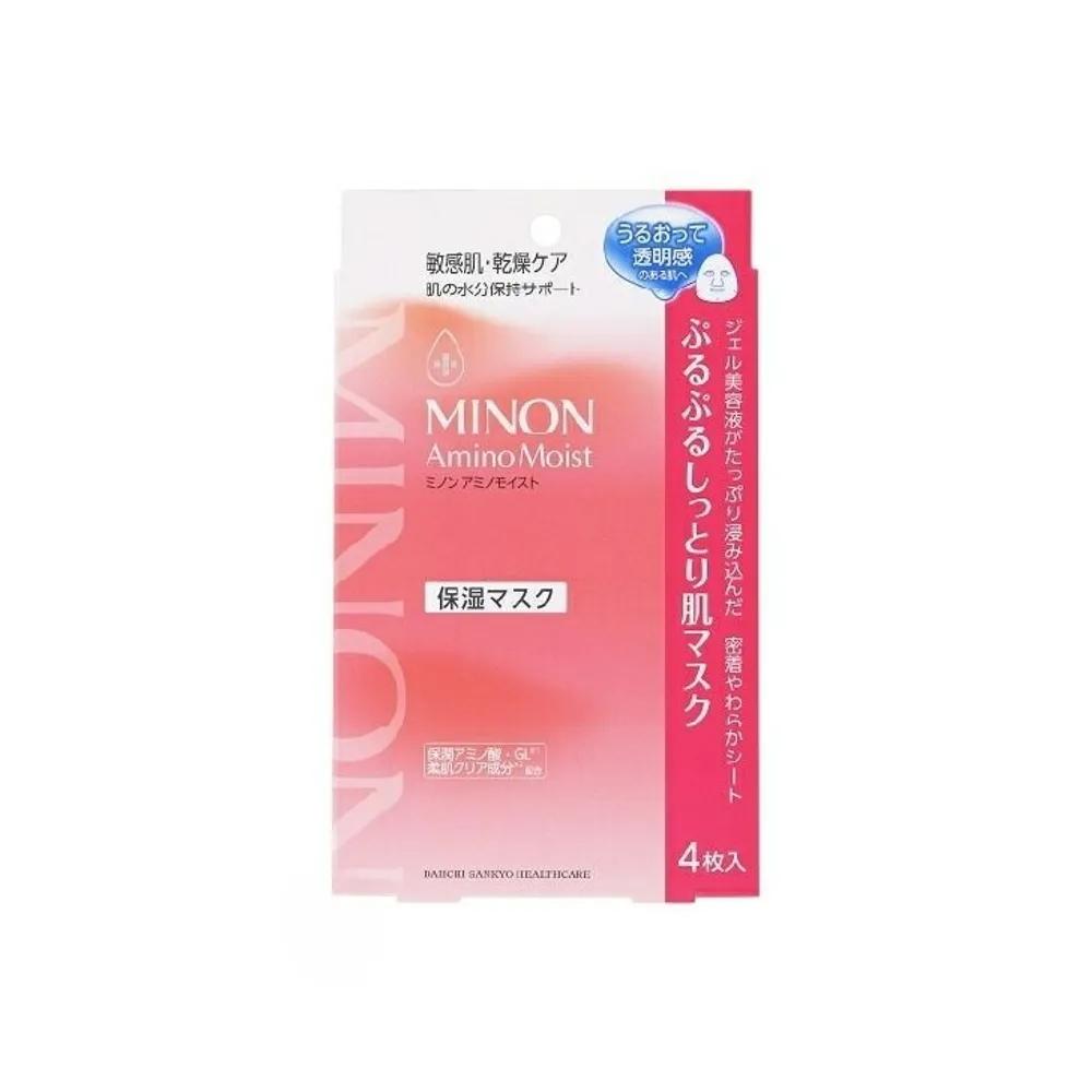 

MINON Amino Moist Hydrating Skin Mask Pack 22ml 4 Sheets 5-Pack Set
