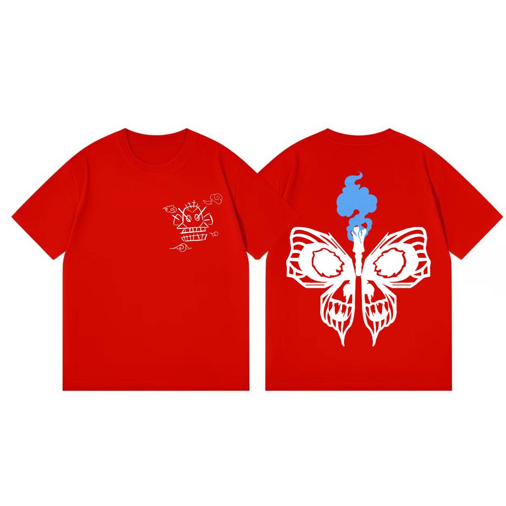 Heißes Spiel Arcane Jinx Merch T-Shirt Sommer High Street Mode Trend Kurzarm-T-Shirts Herren Damen Lässig Locker Baumwoll-T-Shirts