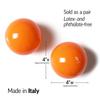 OPTP Franklin Smooth Ball Set Adjustable Firmness Massage Ball Orange 10cm - (LE9005)