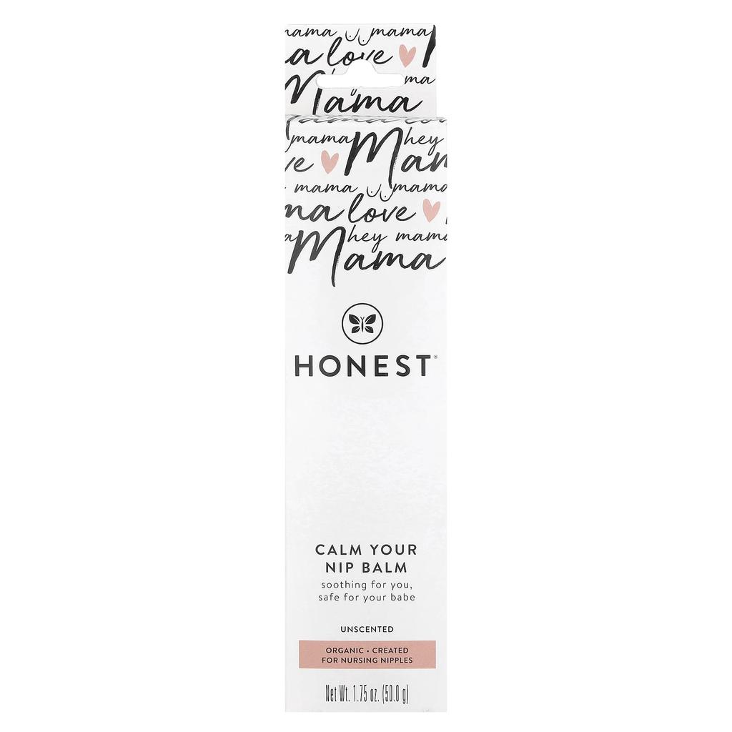 The Honest Company, Calm Your Nip Balm, Unscented, 1.75 oz (50 g)