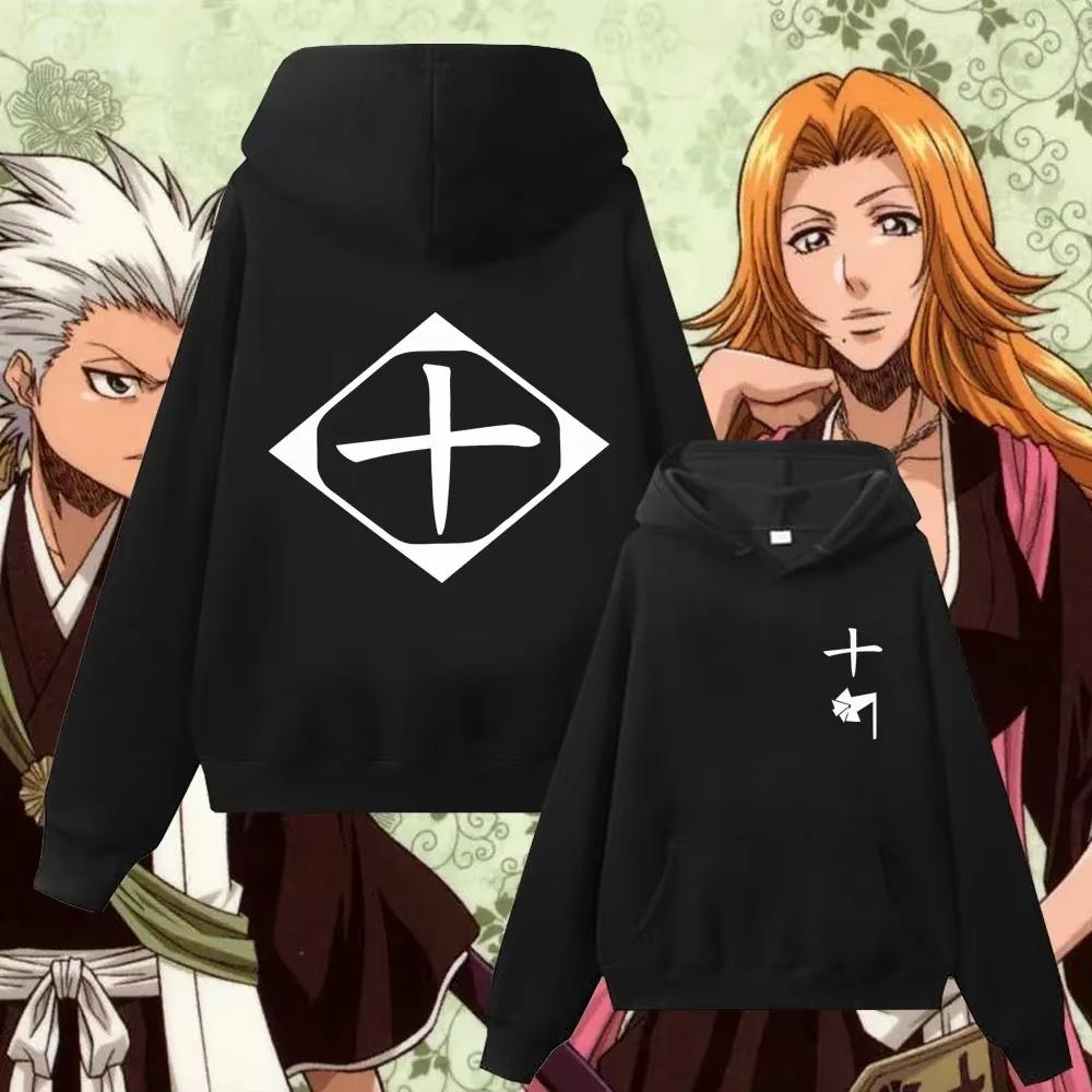 Bleach Hoodie Cosplay Cotton Pullover Sweatshirt Men Women Streetwear Clothes Oversized Unisex Breathable product Breathable