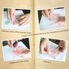1PCS Clear Rubber Thank You Design Transparent Stamp DIY Scrapbooking Card Making Decoration Supplies