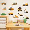 DIY Cartoon Wall Stickers Animal English Letters Astronaut Space Decals for Kids Room Nursery Living Room Decor Self Adhesive Vinyl Art