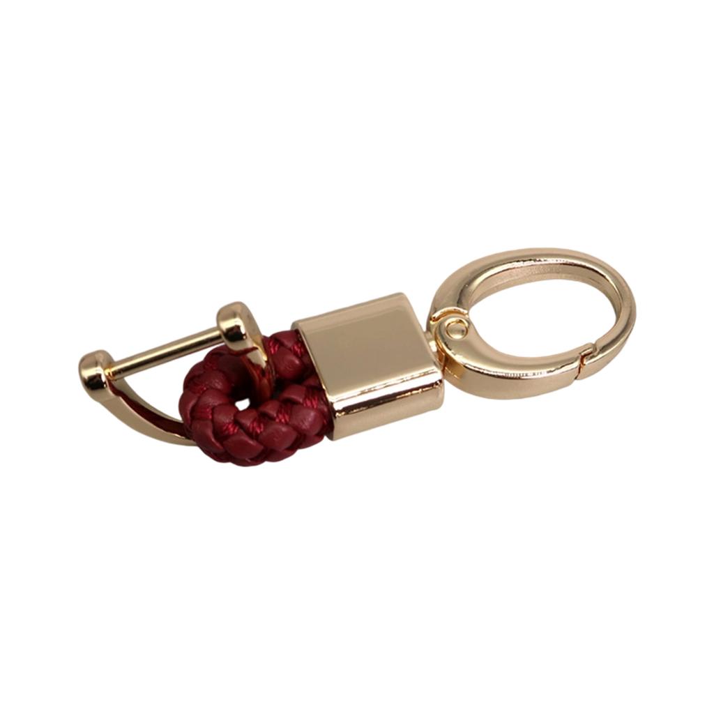 Fashionable Key Holder Car Key Pendant Leather Key Rings Stylish Key Accessory Suitable for Car Keys and Pendants