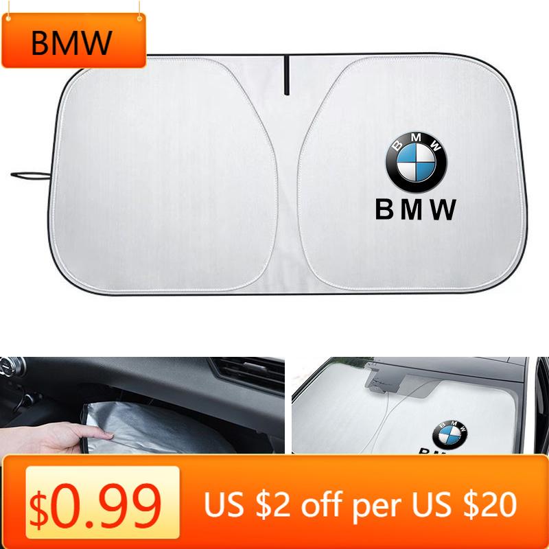 LNMAT1 Car Sticker Car Sunshade Umbrella Windshield - UV Protect Parasol For Bmw M E46 E90 E60 F10 F30 E39 E36 E87 G30 Performance Auto