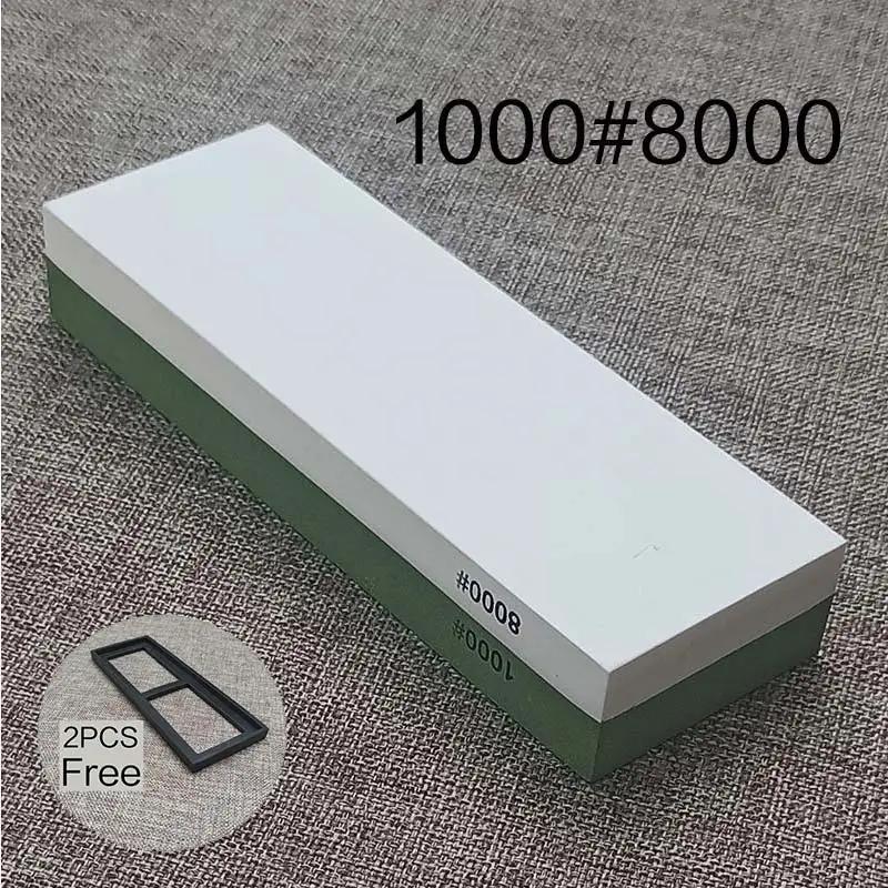 Oilstone Whetstone Sharpening Stone Fixed Knife Sharpener Angle guide 15degrees Accessories Kitche Knives Auxiliary Tool320-8000