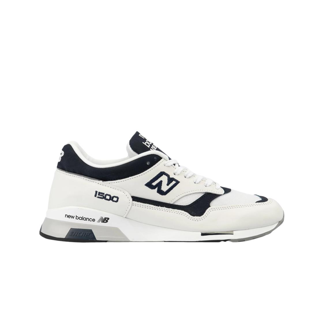 

New Balance 1500 Made in UK Бело-темно-синие мужские кроссовки M1500WWN