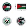 Medio Oriente Transfrontaliero Badge Palestinese Toppa da Braccio Accessori Bandiera Boxer Velcro Toppa da Zaino Ricamata Disponibile