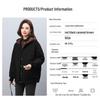 Women's Winter 2024 Hooded Cotton Coat - Loose, Plus Size, Casual Warm Jacket for Middle-aged & Elderly Moms