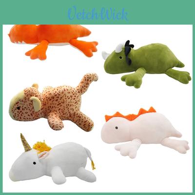 Weighted Dinosaur Plush Toy Doll Anak Patung Pillow For Kids Room Decor