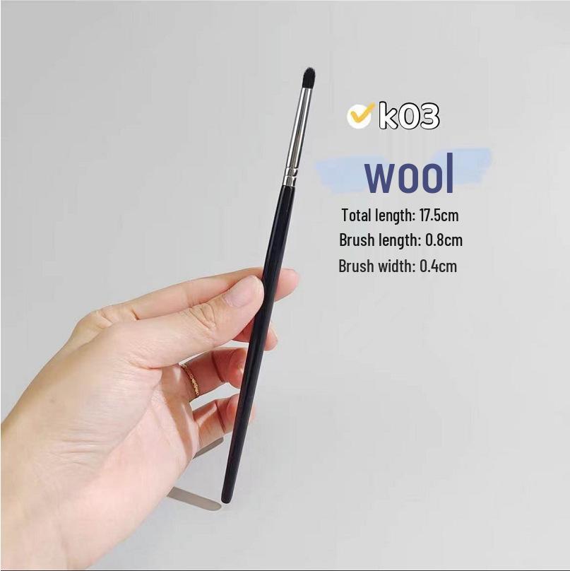 Набор профессиональных кистей для теней: Кисти для макияжа из пони для теней, детализации глаз, подводки и растушевки консилера.