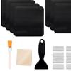 Trampoline Repair Patches Parts 7Pcs Patch Sports Accessories Net Fixing Pad