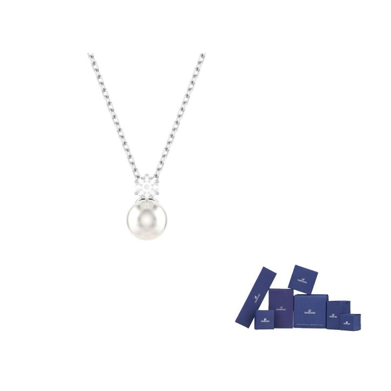 Swarovski Matri Necklaces Womens Silver F-Original brand box