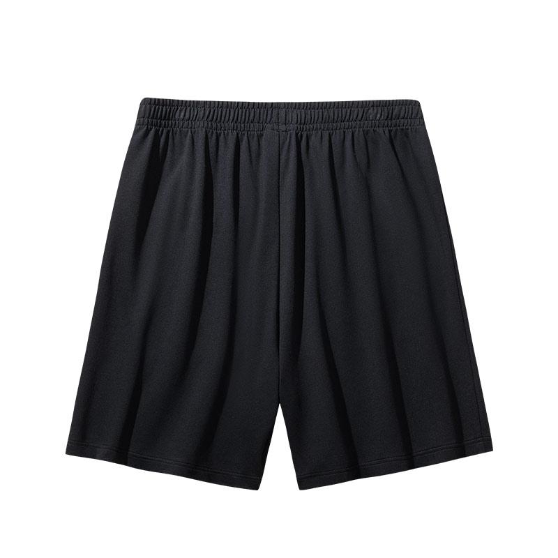 Anta Comfortable Simple Versatile Mid-Waist Elastic Five-Point Shorts Men Shorts Basic-Black 952528310-4