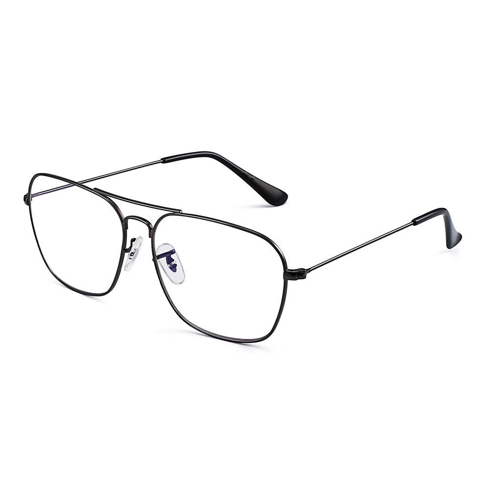 JM Aviator Computer Blue Light Blocking Glasses Square Eye Protect Video Eyeglasses Anti Glare Men Women