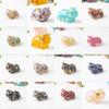 Cute Cat Resin Art Figurine With Crystals For Home Office Decor Gift For Kids