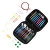 26Pcs Knitting Needle Set Removable Oxidized Aluminum Alloy UShaped Loop Pin for Home Knitting
