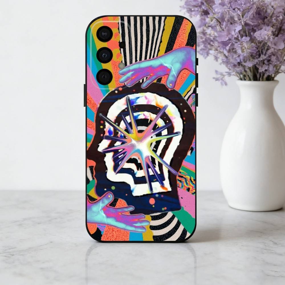 

Epiphany Pop T-Tame I-Impala Band Phone Case For Samsung Galaxy A73,A72,A71,A70,A53,A52,A51,Others Soft Black Cover Samsung a50 30s 50s