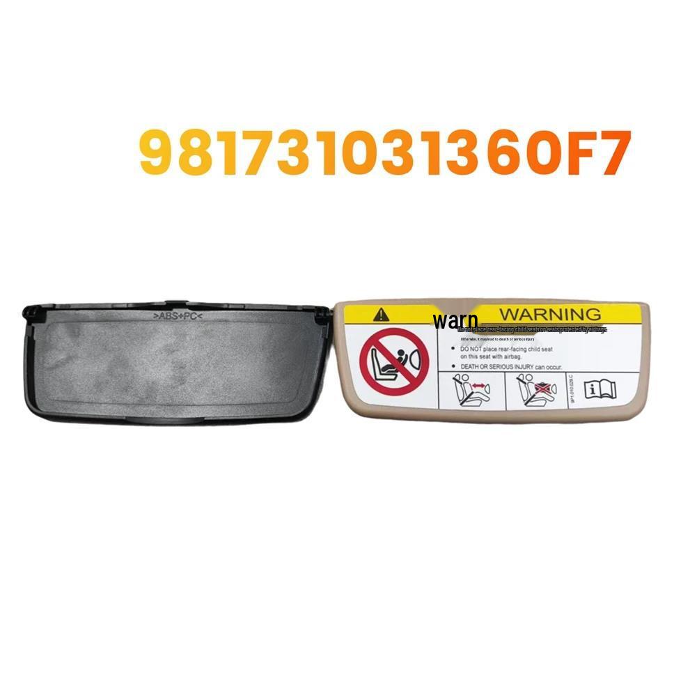 Porsche 718/911/Carrera/Boxster/Cayman Windshield Sun Visor Vanity Mirror Flip Cover