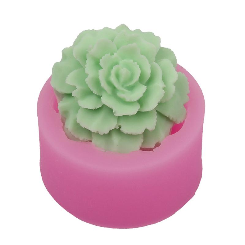 

PDTO 1 шт. новая форма для украшения торта помадкой 3D цветок DIY форма для мыла ручной работы