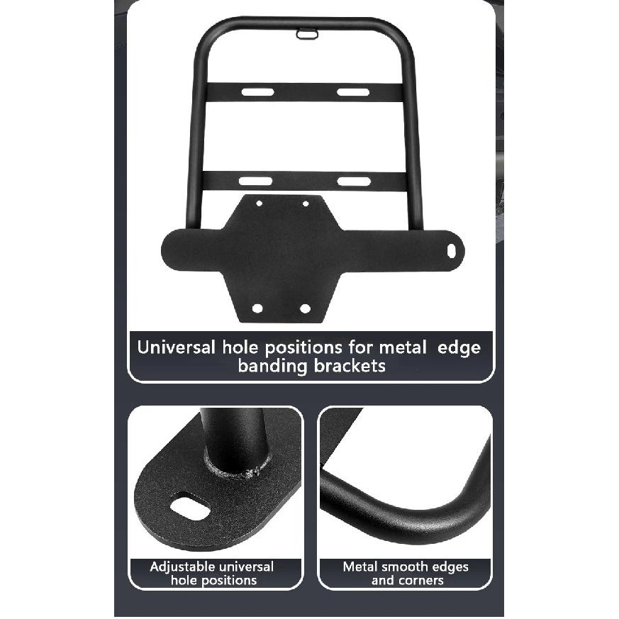 Motorcycle Side Bags Bracket Mount Holder for Honda CT125 Saddlebag Support Universal Fit Durable Aluminum Accessories