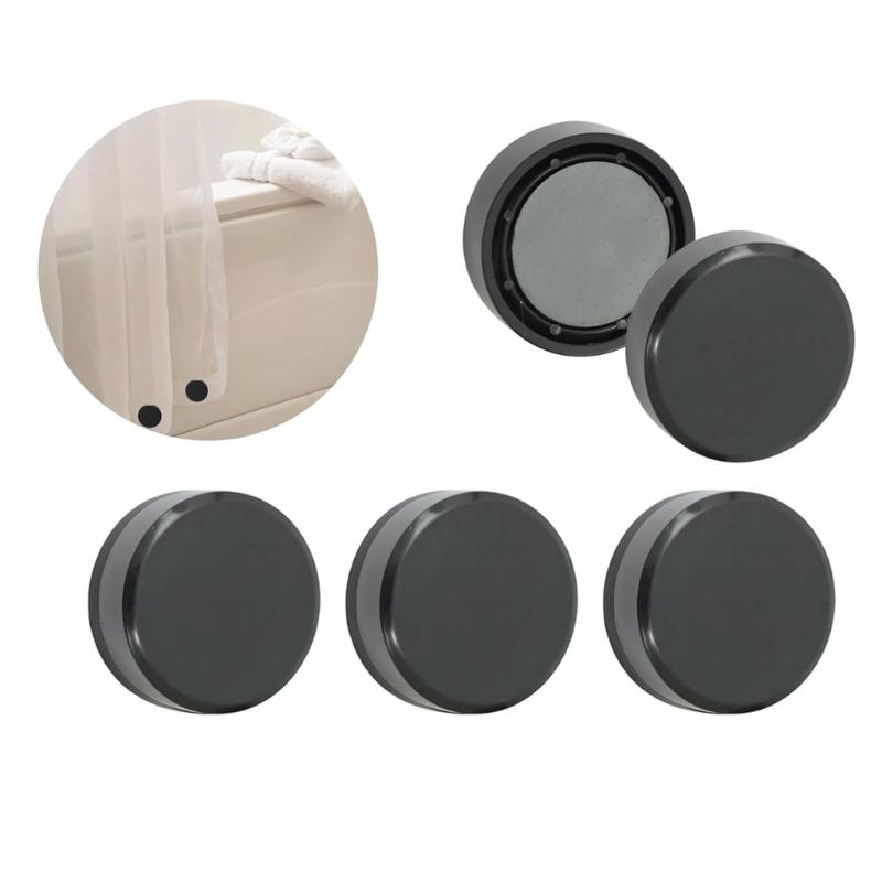 2pcs Bathroom Curtain Weight Magnets Steel Not Wind Designs Weights for Outdoor Flags Garden Banners Twist Prevention