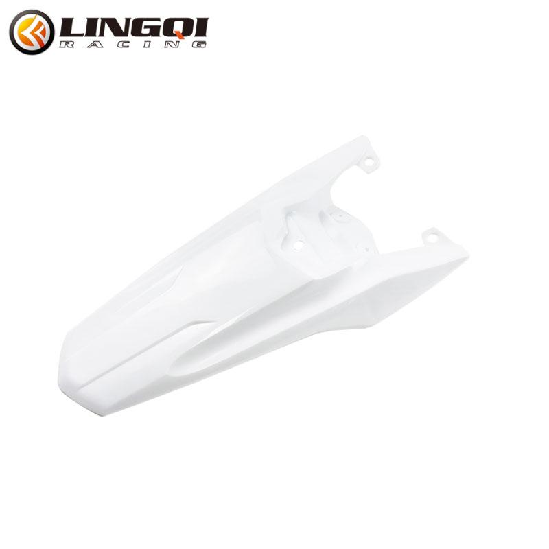 

LINGQI RACING YH65 YZ65 Rear Fender Waterproof Wheel protection Mudguard Cover For 65 YH 65 YZ 65 Motorcycle Accessories белый