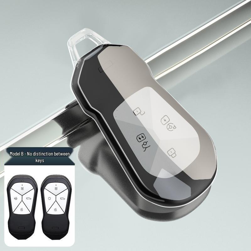 Xiaopeng Auto Schlüsseletui: Transparente, vollständig umhüllte Hülle für die Modelle G6, P7i, G3i, G9, P5