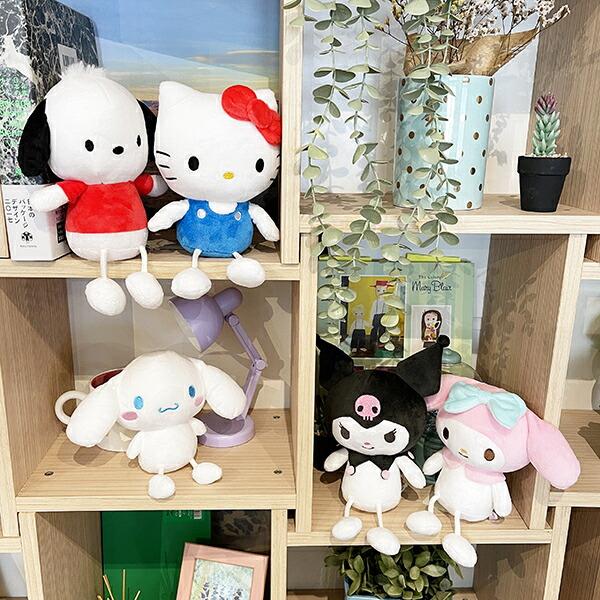 Sanrio Cinnamoroll Sitting Plush Dangling Legs Series Interior White