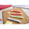 STABILO Lot de 5 surligneurs Swing Cool Pastel – Bleu nuageux, touche de turquoise, touche de menthe, rose poudré, pointe de citron