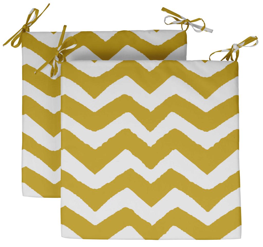 Vargottam Bedruckte Indoor Outdoor Stuhlkissen Rutschfest Esszimmerstuhl Kissen Quadratisch Geformt Esszimmerstuhl Kissen Mit Bindebändern