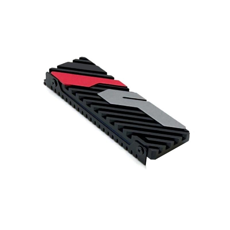 Aluminum Cooling System Radiator For M.2 NVME Solid Disk Drive Game Consoles Compatibility Heat Dissipation Solution