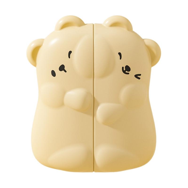 

USB Rechargeable Hand Warmer Magnetic Cartoon Bear Design Hand Warming Tool with Adjustable Temperature for Winter Use