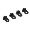 10 PCS Plastic Greenhouse Hook Plant Flower Hanger (Black)
