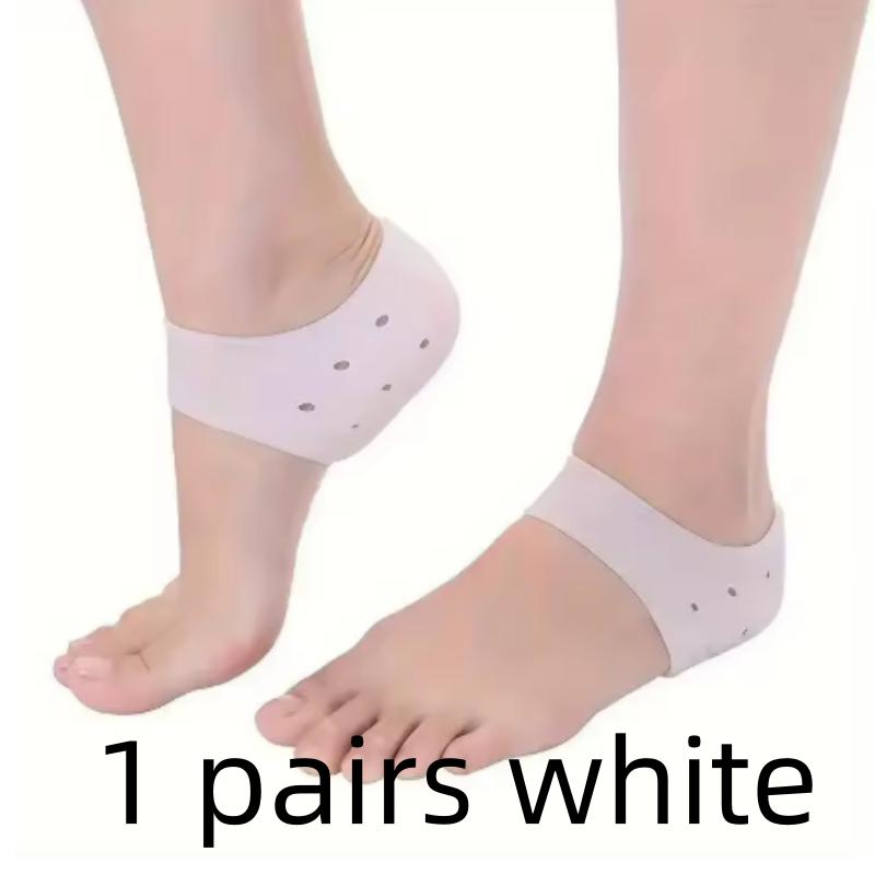 1/2/3pairs Gel Heel Protector for Heel Pain Relief Plantar Fasciitis Dry Cracked Bone Spur Heels Cushion Pads Moisturizing Foot