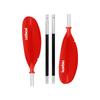 4-Piece Two Way Paddle Adjustable Double-Head Surfpaddle Aluminium Alloy Stand Up Paddleboard Paddles for Canoe Kayaking