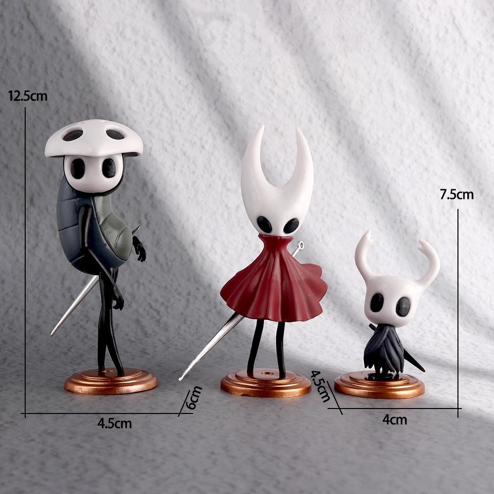 Hollow Knight Три Мечника игра Гаражный Кит настольные модели шасси украшения изысканные фигурки мальчики мода оптом подарок