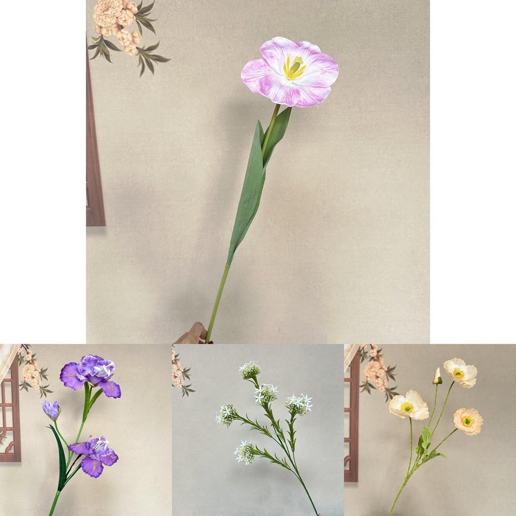 Monet Garden Series Faux Flower Oil Painting Wall Decor For Wedding Venues And Home Interior