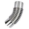 Stove Pipe Elbow 7.5cm Diameter Stainless Steel Flue Extension Elbow Chimney for Outdoor Camping Wood Stove 45 Degree