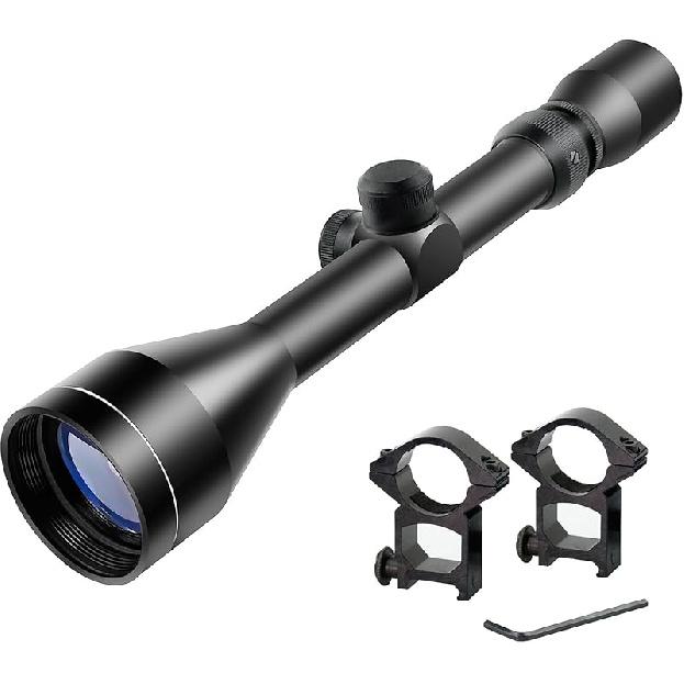 Beileshi 6-24X50 / 4.5-14X50 Optics Hunting Rifle Scope with 20mm Free Mounts