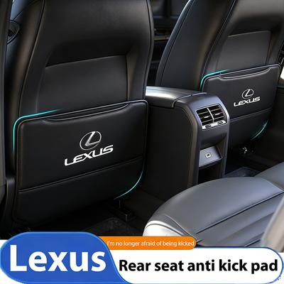 Car Seat Back Anti-Kick Mat Protector Pad Cover For F SPORT ES RX NX LS UX LM LX GX LC RZ IS CT GS RC HS SC TX LBX IS300 R