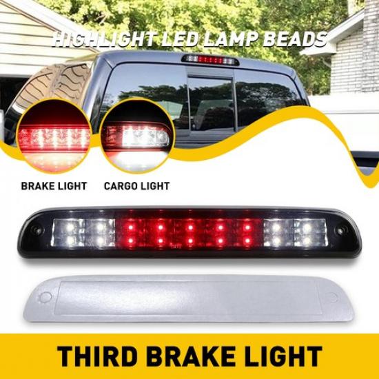 Black/Smoked LED 3rd Third Brake Stop Lamp Light For Fit F250 F350 F450 99-16 US