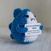 Handmade Knitted Potato Plush Doll Cute Mini Stuffed Toy Funny Christmas Gift Home Room Decoration
