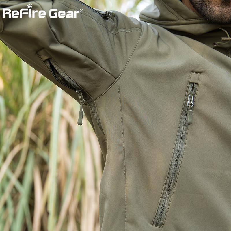 soft shell field jacket