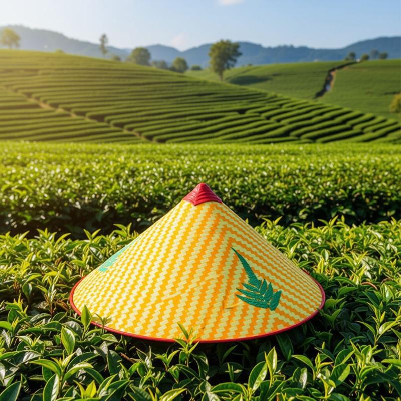 Chinese Retro Style Bamboo Rattan Fisherman Hat Handmade Straw Bucket Hat Sun Protection Lightweight for Picnic Camping