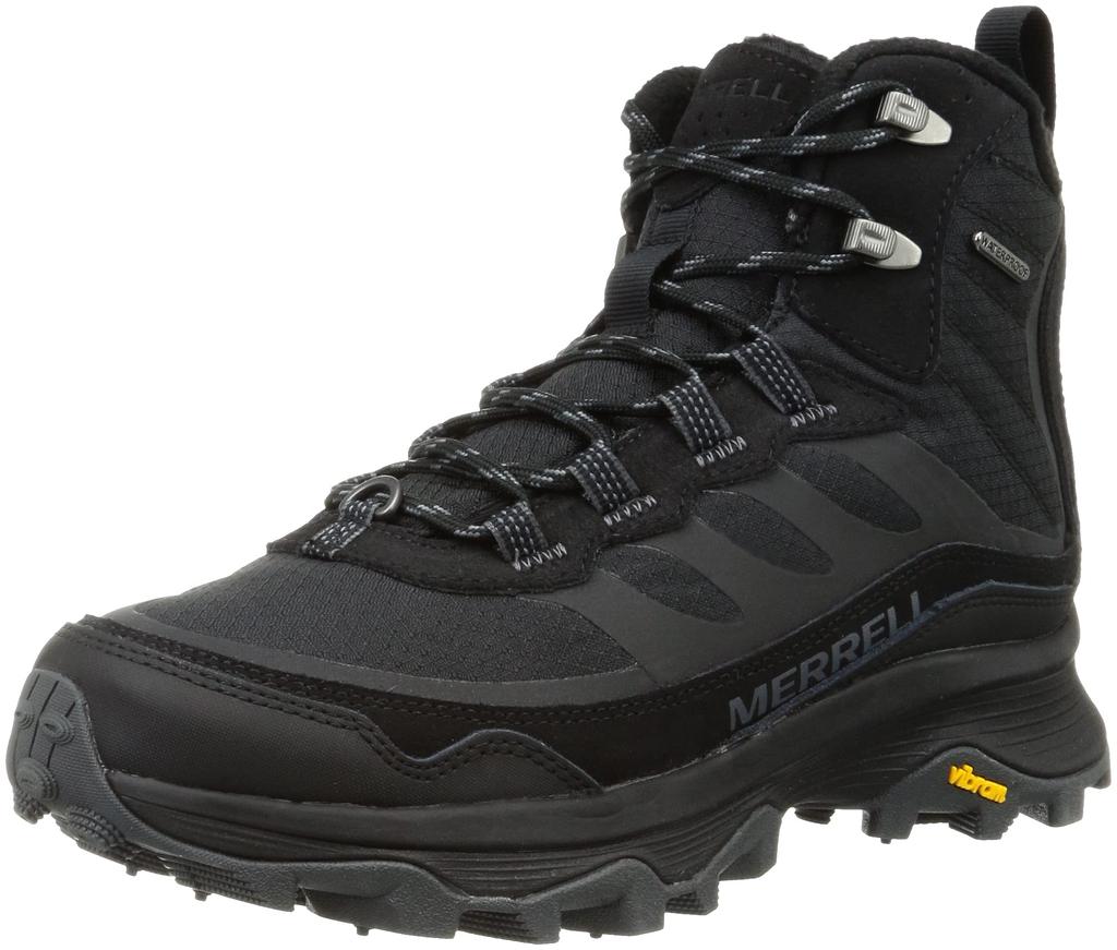 Merrell Moab Speed Thermo Mid WP Trekking Size cm Men's Boots, Black, 26.5